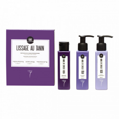 Lissage au tanin GEN7 - Kit revente (3x100ml)