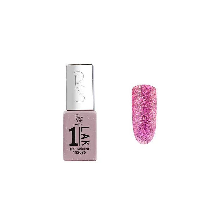 Vernis semi-permanent 1-LAK Pink unicorn