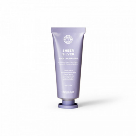 Booster masque sheer silver